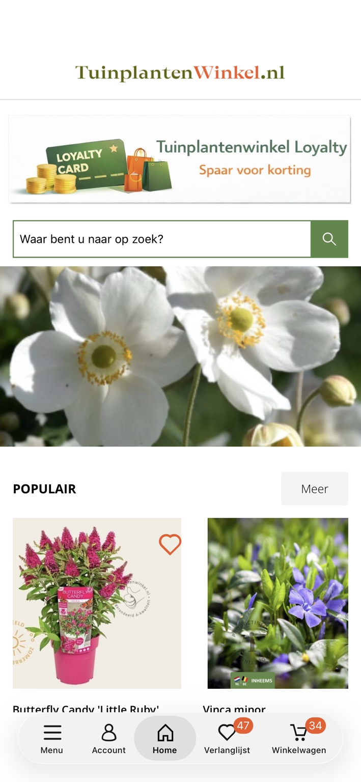 Tuinplantenwinkel.nl app