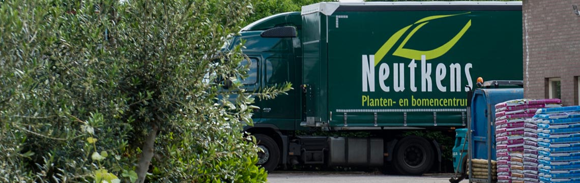 Professionals - levering tuinplanten - eigen wagenpark - Neutkens planten en bomencentrum